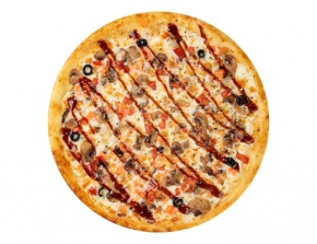 пицца Сливочная с лососем