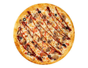 пицца Сливочная с лососем